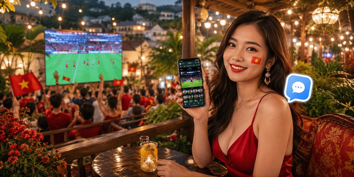 Người dùng tra cứu thông tin cược casino trên điện thoại tại quán cà phê Đà Lạt