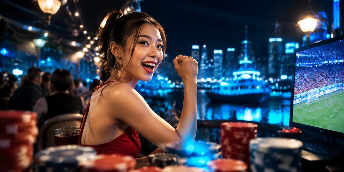 Người hâm mộ bóng đá tại chợ đêm Hà Nội theo dõi kèo cược trực tuyến trên điện thoại